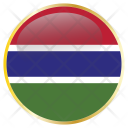 پیش‌نمایش فایل gambia-56 از پک پرچم های گرد جهان