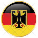 پیش‌نمایش فایل germany-64 از پک پرچم های گرد جهان