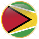پیش‌نمایش فایل guyana-55 از پک پرچم های گرد جهان