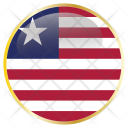 پیش‌نمایش فایل liberia-65 از پک پرچم های گرد جهان