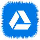 پیش‌نمایش فایل google-drive-22 از پک آیکون های اجتماعی
