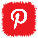 پیش‌نمایش فایل pintrest-9 از پک آیکون های اجتماعی