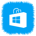 پیش‌نمایش فایل windows-store-4 از پک آیکون های اجتماعی
