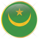 پیش‌نمایش فایل mauritania-65 از پک پرچم های گرد جهان
