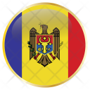 پیش‌نمایش فایل moldova-25 از پک پرچم های گرد جهان