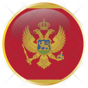 پیش‌نمایش فایل montenegro-25 از پک پرچم های گرد جهان