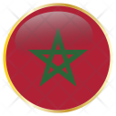 پیش‌نمایش فایل morocco-73 از پک پرچم های گرد جهان