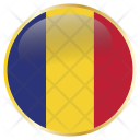پیش‌نمایش فایل romania-60 از پک پرچم های گرد جهان