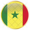 پیش‌نمایش فایل senegal-63 از پک پرچم های گرد جهان