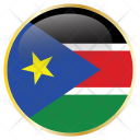 پیش‌نمایش فایل south-sudan-11 از پک پرچم های گرد جهان