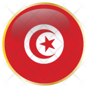 پیش‌نمایش فایل tunisia-65 از پک پرچم های گرد جهان