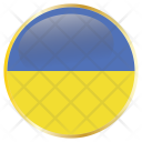 پیش‌نمایش فایل ukraine-64 از پک پرچم های گرد جهان