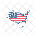 پیش‌نمایش فایل usa-2019 از پک نقشه کشورها