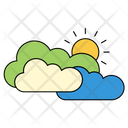 پیش‌نمایش فایل cloudy-232 از پک آیکون های آب و هوا