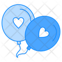 پیش‌نمایش فایل heart-balloons-9 از پک عشق و عروسی