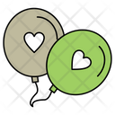 پیش‌نمایش فایل heart-balloons-15 از پک عشق و عروسی