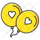 پیش‌نمایش فایل heart-balloons-16 از پک عشق و عروسی