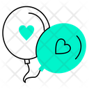 پیش‌نمایش فایل heart-balloons-17 از پک عشق و عروسی