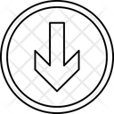 پیش‌نمایش فایل arrow-down-4723457 از پک پایه