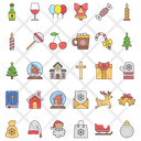 پیش‌نمایش فایل christmas-icon-fill-pack-6545566 از پک کریسمس