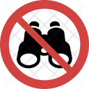 پیش‌نمایش فایل binocular-not-allowed از پک Sign And Symbols 
