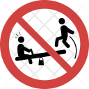 پیش‌نمایش فایل jumping-on-seesaw-not-allowed از پک Sign And Symbols 
