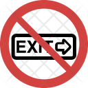 پیش‌نمایش فایل no-exit-1 از پک Sign And Symbols 