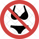 پیش‌نمایش فایل bikini-not-allowed-1 از پک علامت و نمادها