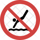 پیش‌نمایش فایل diving-not-allowed از پک علامت و نمادها