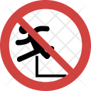 پیش‌نمایش فایل jumping-not-allowed از پک علامت و نمادها