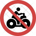 پیش‌نمایش فایل quad-bike-not-allowed از پک علامت و نمادها