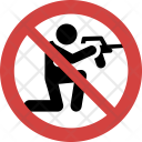 پیش‌نمایش فایل shooting-not-allowed-2 از پک علامت و نمادها