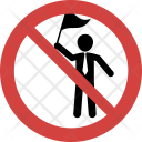 پیش‌نمایش فایل stop-flag از پک علامت و نمادها