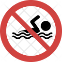 پیش‌نمایش فایل swimming-not-allowed-2 از پک علامت و نمادها