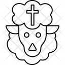 پیش‌نمایش فایل lamb-cross-8249898 از پک عید پاک