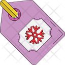 پیش‌نمایش فایل snowflake-tag از پک مهمانی کریسمس و جشن