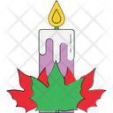 پیش‌نمایش فایل mistletoe-candle از پک مهمانی کریسمس و جشن