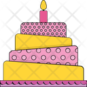 پیش‌نمایش فایل birthday-cake-121 از پک مهمانی کریسمس و جشن