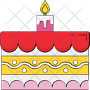پیش‌نمایش فایل cake-1235 از پک مهمانی کریسمس و جشن