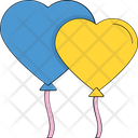 پیش‌نمایش فایل heart-balloon-26 از پک مهمانی کریسمس و جشن