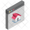 پیش‌نمایش فایل property-website-2 از پک ایزومتریک املاک و مستغلات