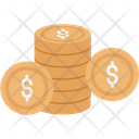 پیش‌نمایش فایل dollar-coins-16 از پک بازار و آیکونومیکس