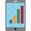 پیش‌نمایش فایل mobile-graph-72 از پک بازار و آیکونومیکس