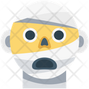 پیش‌نمایش فایل mummy-head-3 از پک هالووین