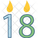 پیش‌نمایش فایل birthday-candles از پک جشن و جشنواره