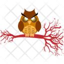 پیش‌نمایش فایل halloween-owl-4 از پک هالووین