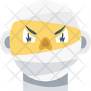 پیش‌نمایش فایل mummy-head-4 از پک هالووین