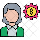 پیش‌نمایش فایل female-manager-10321271 از پک مدیریت پول