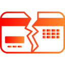 پیش‌نمایش فایل broken-credit-card-10334174 از پک مدیریت پول