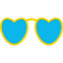 پیش‌نمایش فایل heart-glasses-17 از پک مهمانی کریسمس